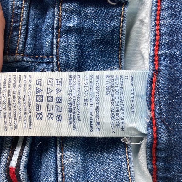 TOMMY HILFIGER 90s High Rise Curve Jeans with print 14 - Picture 14 of 16